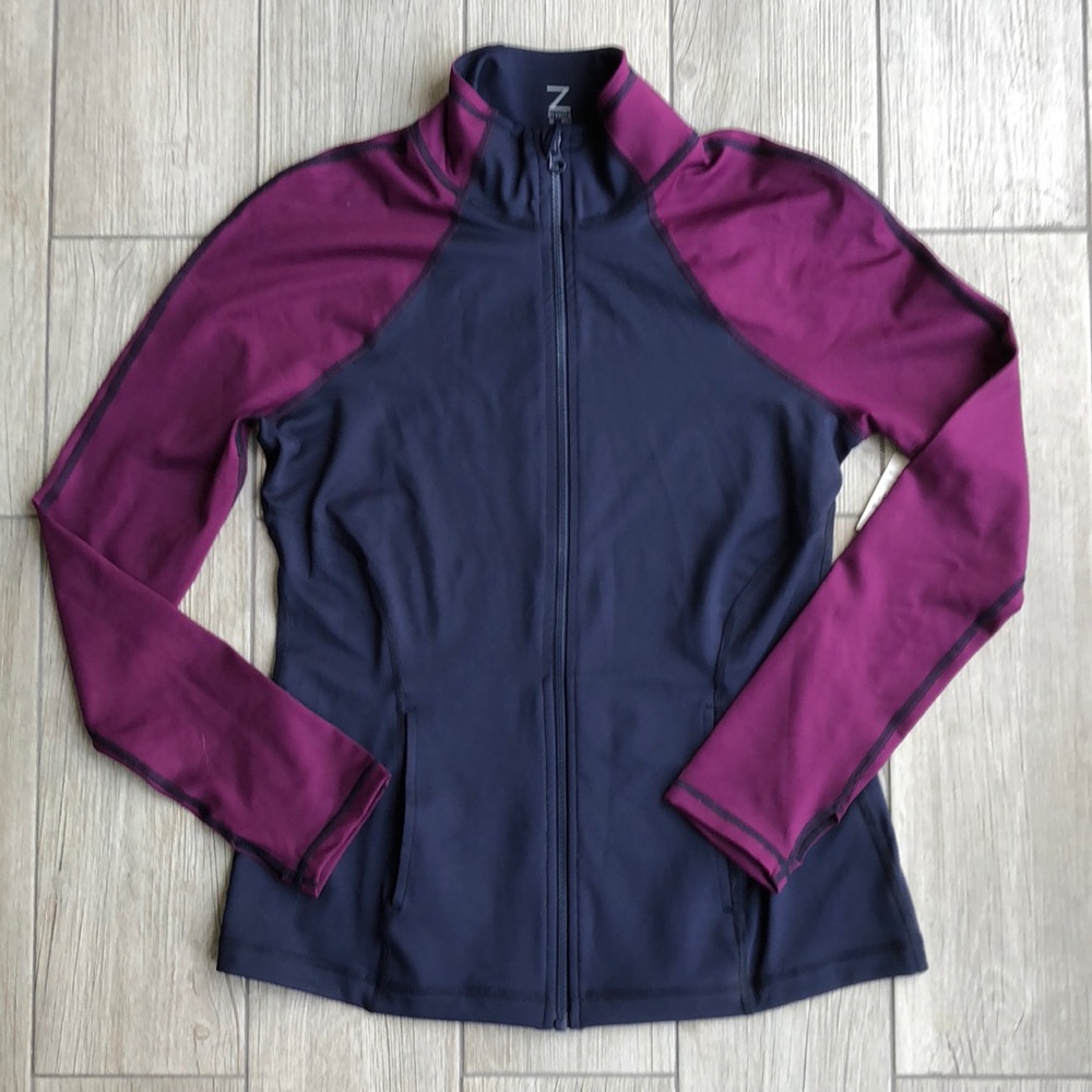 Zella work out jacket mesh back